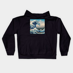 Great Wave off Plastic Kids Hoodie